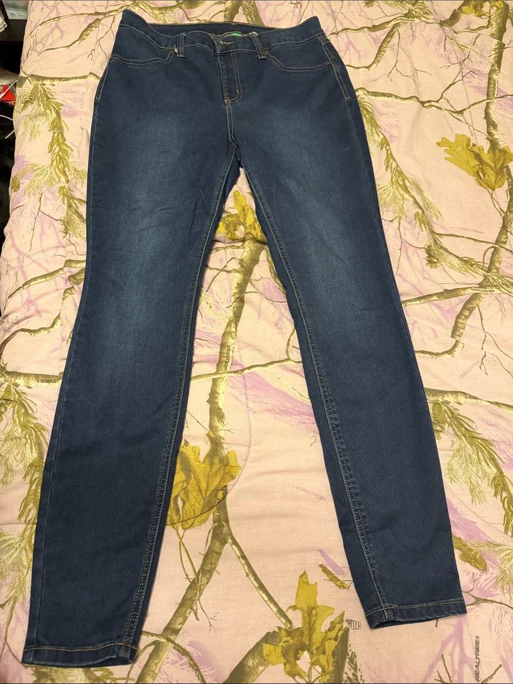 dip Women's Skinny Jeans in Dark Blue